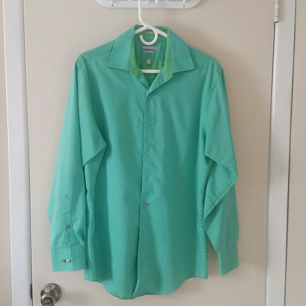 Dress Button Down Green